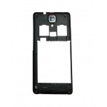 Lcd Frame Middle Chassis For Lenovo A536 Black By - Maxbhi Com