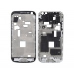 Lcd Frame Middle Chassis For Samsung Galaxy S4 Mini I9195i White By - Maxbhi Com