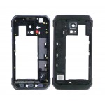 Lcd Frame Middle Chassis For Samsung Galaxy S5 Active Black By - Maxbhi Com