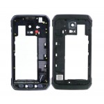 Lcd Frame Middle Chassis For Samsung Galaxy S5 Active Smg870a Black By - Maxbhi Com