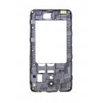 Lcd Frame Middle Chassis For Alcatel Pixi 4 Black By - Maxbhi Com
