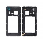 Lcd Frame Middle Chassis For Wiko Sunny2 Plus Black Bleen By - Maxbhi Com