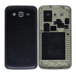 Full Body Housing For Samsung Galaxy Grand 2 Smg7102 With Dual Sim Black - Maxbhi Com