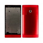 Full Body Housing For Sony Xperia P Lt22i Nypon Red - Maxbhi Com