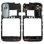 Lcd Frame Middle Chassis For Htc Desire X Black By - Maxbhi Com
