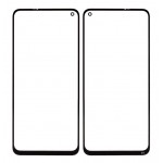 Replacement Front Glass For Vivo Z6 5g Black By - Maxbhi Com
