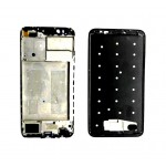 Lcd Frame Middle Chassis For Lenovo K5 Note 2018 Black By - Maxbhi Com
