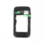 Lcd Frame Middle Chassis For Samsung Galaxy Y Duos S6102 Black By - Maxbhi Com
