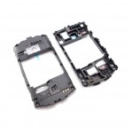 Lcd Frame Middle Chassis For Sony Ericsson Wt19 Live With Walkman White By - Maxbhi Com