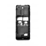 Lcd Frame Middle Chassis For Nokia 108 With Single Sim Black By - Maxbhi Com