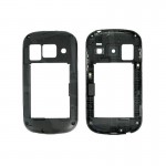 Lcd Frame Middle Chassis For Samsung Galaxy Fame Duos S6812 Black By - Maxbhi Com