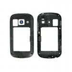 Lcd Frame Middle Chassis For Samsung Galaxy Fame S6810 Black By - Maxbhi Com