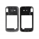 Lcd Frame Middle Chassis For Samsung Galaxy Star Plus S7262 Dual Sim Black By - Maxbhi Com