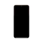 Lcd Frame Middle Chassis For Wiko View 3 Pro Black By - Maxbhi Com