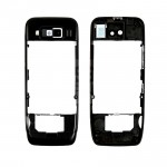 Lcd Frame Middle Chassis For Nokia E52 Black By - Maxbhi Com
