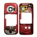Middle For Nokia N73 - Red