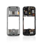 Middle For Nokia N79 - Silver