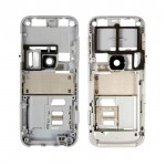 Middle For Nokia 6121 Classic Silver - Maxbhi Com