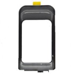 Upper Middle Cover For Nokia 7390 Black - Maxbhi Com