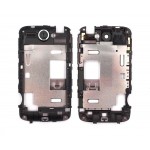 Lcd Frame Middle Chassis For Htc Wildfire A3333 Red By - Maxbhi Com