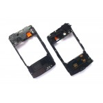 Lcd Frame Middle Chassis For Sony Ericsson Xperia Mini Pro Black By - Maxbhi Com