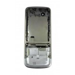 Lcd Frame Middle Chassis For Nokia C301 Gold Edition White By - Maxbhi Com
