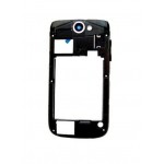 Lcd Frame Middle Chassis For Samsung Galaxy W I8150 Black By - Maxbhi Com