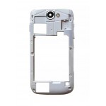 Lcd Frame Middle Chassis For Samsung Galaxy W I8150 White By - Maxbhi Com