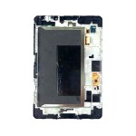 Lcd Frame Middle Chassis For Samsung P6800 Galaxy Tab 7 7 Black By - Maxbhi Com