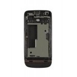 Lcd Frame Middle Chassis For Nokia Asha 311 Black By - Maxbhi Com