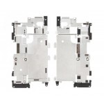 Lcd Frame Middle Chassis For Nokia Lumia 900 Black By - Maxbhi Com
