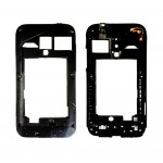 Lcd Frame Middle Chassis For Samsung Galaxy Ace Plus S7500 Black By - Maxbhi Com