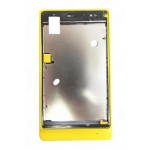 Lcd Frame Middle Chassis For Sony Ericsson Xperia Advance St27i Yellow By - Maxbhi Com
