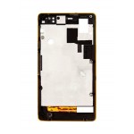 Lcd Frame Middle Chassis For Sony Xperia Go St27a Yellow By - Maxbhi Com