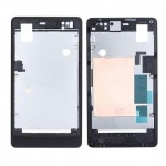 Lcd Frame Middle Chassis For Sony Xperia Go St27i Yellow By - Maxbhi Com