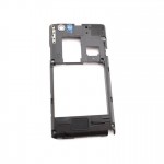 Lcd Frame Middle Chassis For Sony Xperia Miro St23 Pink By - Maxbhi Com