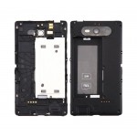 Lcd Frame Middle Chassis For Nokia Lumia 820 Black By - Maxbhi Com