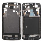 Lcd Frame Middle Chassis For Samsung I9295 Galaxy S4 Active Black By - Maxbhi Com