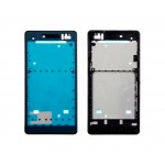 Lcd Frame Middle Chassis For Sony Xperia V Lt25i Black By - Maxbhi Com