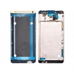 Lcd Frame Middle Chassis For Htc One Max Gold By - Maxbhi Com