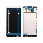 Lcd Frame Middle Chassis For Htc One Max Silver By - Maxbhi Com