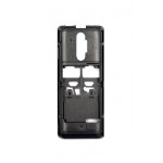 Lcd Frame Middle Chassis For Nokia 107 Dual Sim Black By - Maxbhi Com