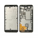 Lcd Frame Middle Chassis For Nokia Lumia 530 Black By - Maxbhi Com