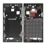Lcd Frame Middle Chassis For Nokia Lumia 830 Black By - Maxbhi Com
