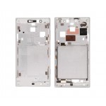 Lcd Frame Middle Chassis For Nokia Lumia 830 Rm984 Black By - Maxbhi Com