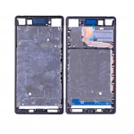 Lcd Frame Middle Chassis For Sony Xperia Z3 Plus Dual White By - Maxbhi Com