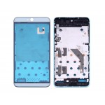 Lcd Frame Middle Chassis For Htc Desire 826x Cdma Gsm Blue By - Maxbhi Com