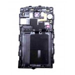Lcd Frame Middle Chassis For Lg G Flex 2 Silver By - Maxbhi Com