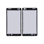 Lcd Frame Middle Chassis For Microsoft Lumia 435 Dual Sim Black By - Maxbhi Com