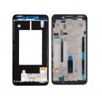 Lcd Frame Middle Chassis For Lenovo A5000 Black By - Maxbhi Com
